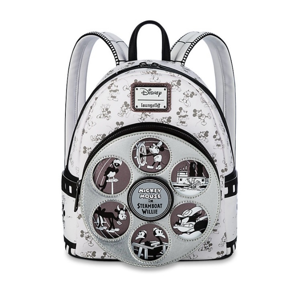 Disney Loungefly Steam Boat Willie Mickey Mouse Backpack 100 Decades Edition